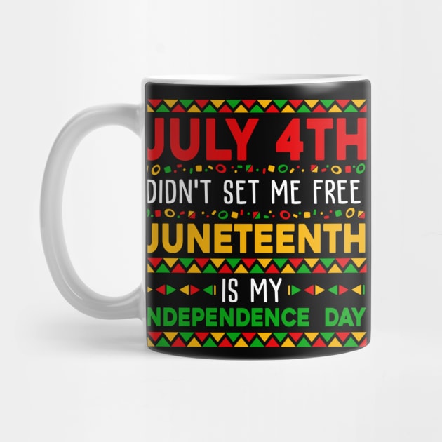 Juneteenth Day Ancestors Free 1776 July 4th Black African by joneK